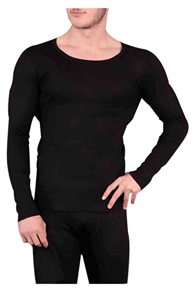 bejamonti Men's Black Thermal Athlete Cotton -20 +20 Degree Protection