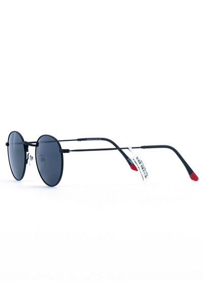 Toms Teddy Polarized/uv Metal Sunglasses Black Matte Tt1038c108m
