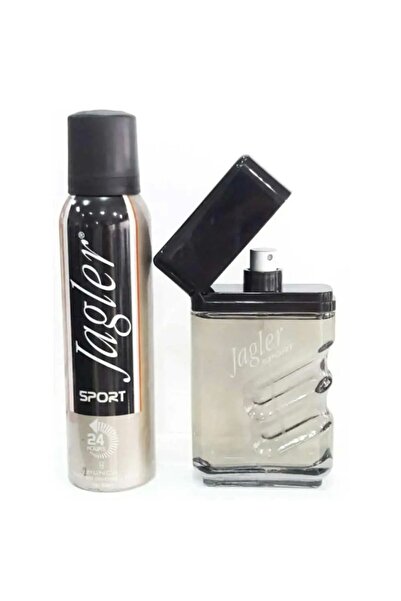 Jagler Sport Edt 90 ml Erkek Parfüm 202126061113 + Deodorant 150 ml 2'li Set