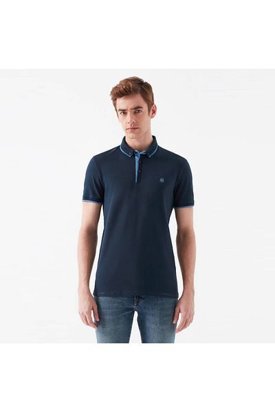 Mavi Ανδρικό μπλουζάκι πόλο Navy Blue (062373-28417)