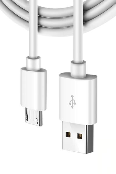 NOYİSKA Android Cep Telefonlarına Uyumlu Eski Tip Micro Usb Girişli Hızlı Şar...