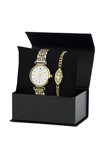 Forentina Metal Kol Saati - Bileklik Kombin Set Ps1940