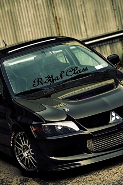 Dijitonline Araba Ön Cam Oto Sticker Yapıştırma Royal Class 50cm - Oto Sticke...