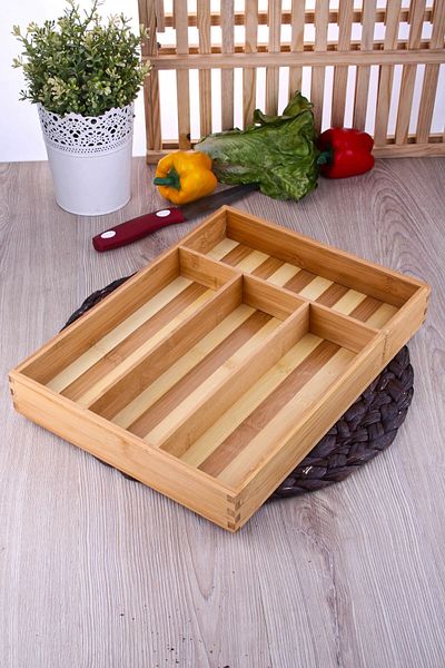 LoveQ Bamboo Drawer Cutlery UN-306