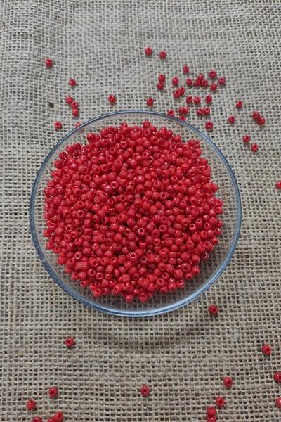 platin hediyelik 100 γραμμάρια κόκκινου χρώματος γυαλί 4 χιλιοστών με χάντρες...