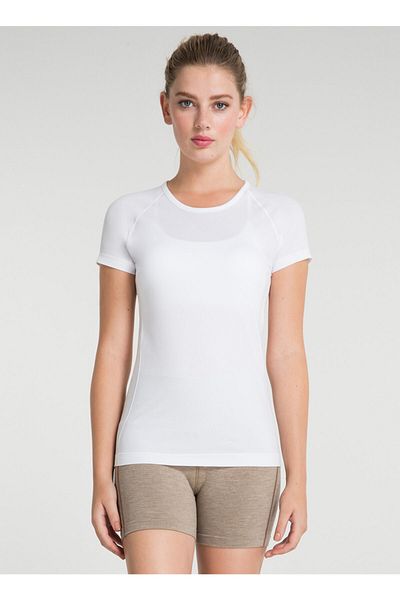 Jerf Pasto Rundhals-Ultraleicht-T-Shirt Weiß
