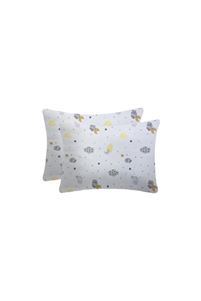 liefhome %100 Pamuklu Bebek Yastık Kılıfı | 35x45 ( 2 Adet )