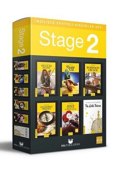 MK Publications Stage 2 İngilizce Hikaye Seti