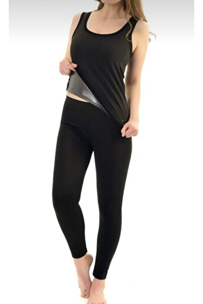 bejamonti Комплект черни спортни клинове с ефект на сауна