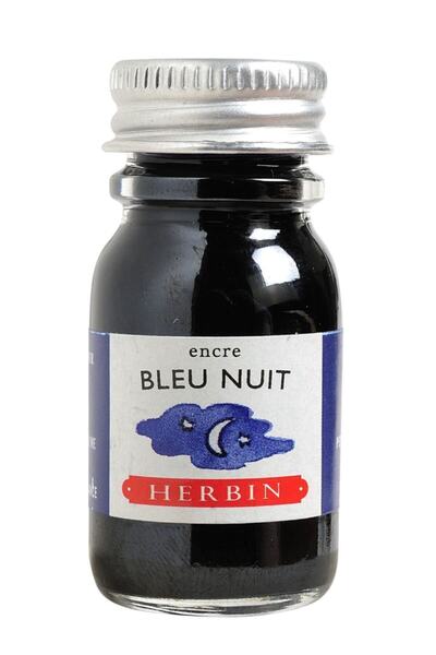 JHerbin Jhr 11519t Dolmakalem Mürekkebi 10ml Gece Mavisi