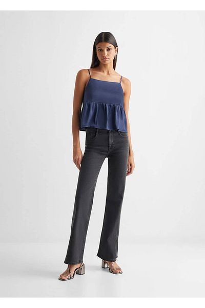 Mango Teen Blue Blouse Pentru Copii
