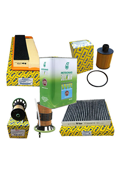 Genel Markalar Fiat Egea Euro 5 1.3 Multijet Filtre Bakım Seti 95 Bg Model 2016-2020 [karbon 4 1]