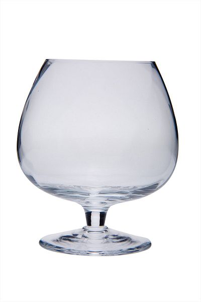 Paşabahçe 430 Cc Single Optical Cognac Cup - Handmade