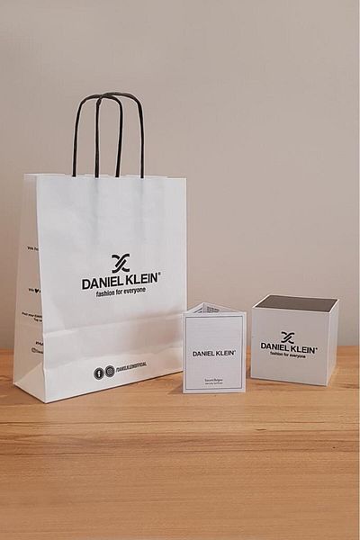 Daniel Klein Steel Bracelet Digital/Analog Wrist Watch with Alarm, Stopwatch and Light
