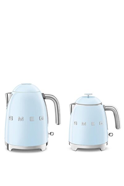 SMEG 50's Style Klf05pbeu Retro 0.8 Lt Mini Kettle Pastel Mavi