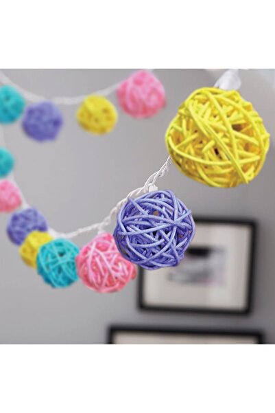 Petrix G2354 Rattan Mini Top String Light