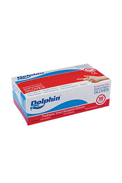 Dolphin Dolphin Beyaz Vinil Eldiven Pudrasız (l) Beden 20 Kutu X 100 Adet (koli) / Muayene-temizlik Eldiveni