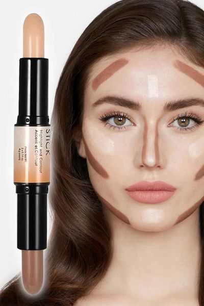 ROWENAROSE Contour Stick - Double Sided Stick Concealer