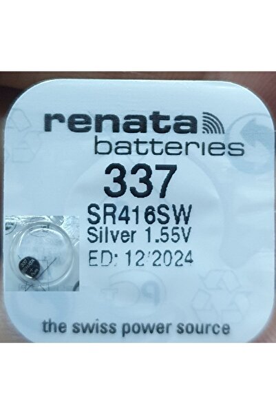 RENATA 337 (sr 416) Saat Ve Bluetooth Kulaklık Pili( Tekli Paket)1 Adet