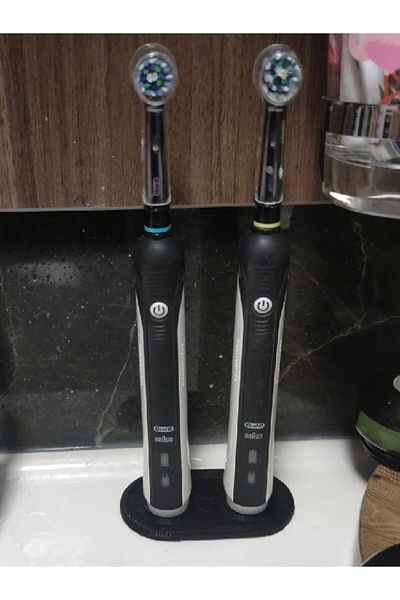Yeniliko Σετ βάσης οδοντόβουρτσας Oralb για δύο - Βάση οδοντόβουρτσας Oral-b