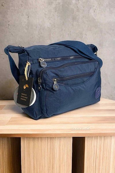 DodoButik Geantă de damă bleumarin Clinker Messenger