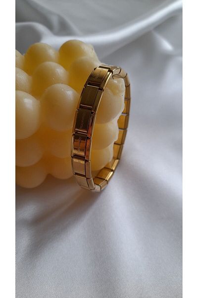 Opia JEWELRY Flexible Nomination Steel Bracelet Gold Rose