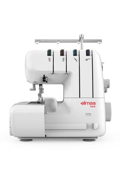 Genel Markalar Marka Ev Tipi 3-4 İplik Overlok Makinası, 2 Yıl Garanti, Beyaz...