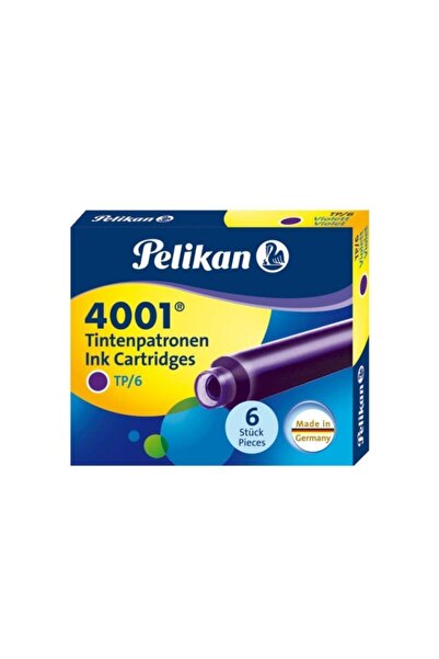 Pelikan Dolma Kalem Kartuşu Küçük Violet 6 Lı 4001