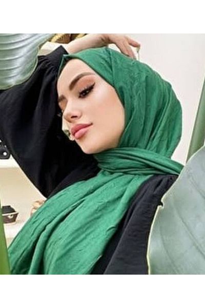 HAR-UM Ticaret Women's Bamboo Shawl Dark Green