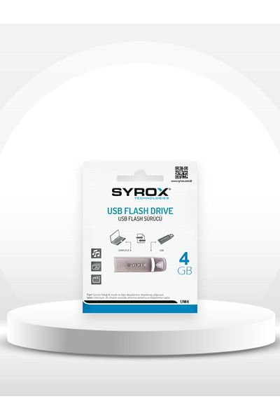 Syrox ذاكرة يو اس بي معدنية 4 جيجابايت