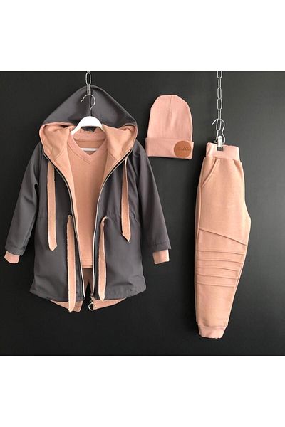 Zelhankids 5 PIECE KIDS RAINCOAT SET