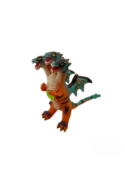 SUDESA OYUNCAK 40CM SESLİ ÜÇ BAŞLI EJDERHA SOFT EMG425