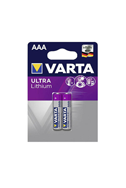 Varta 6103 Lityum Aaa Ince Kalem Pil 2'li Paket
