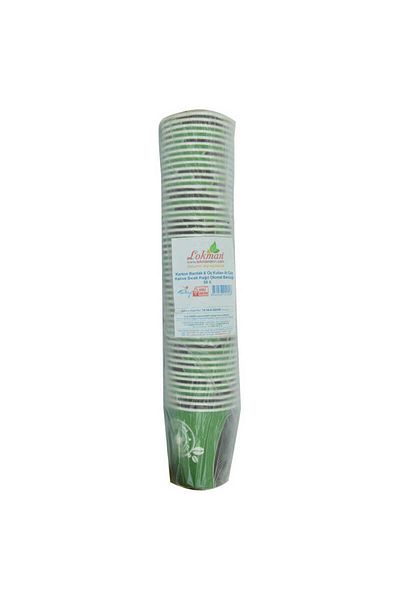LokmanAVM Cardboard Cup 8 Oz Disposable Tea Coffee Hot Paper Vending Cup 50 Liters 1 Pack