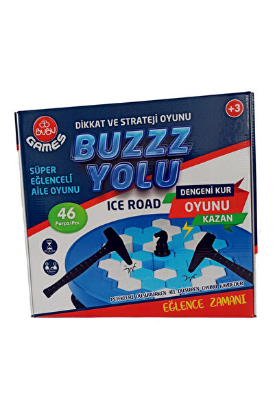 BUBU GAMES Buzz Path 46 Piece Attention and Strategy Game