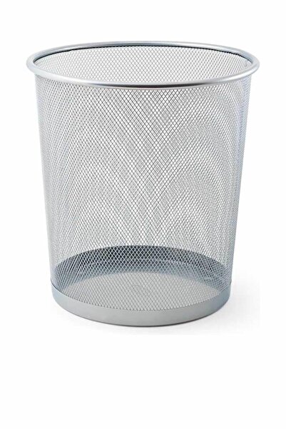 Mas Çöp Kovası Metal Tam Perforeli 10 Litre Gri