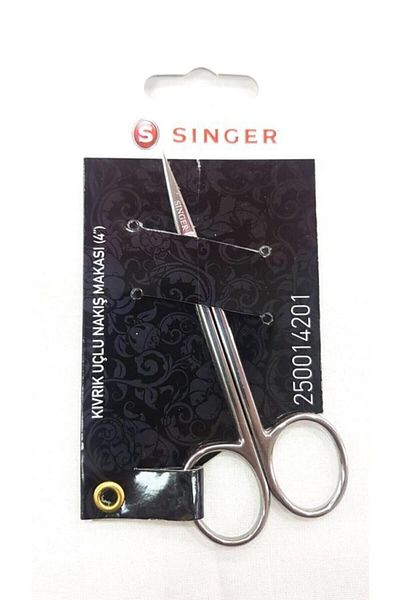SİNGER مقص تطريز بطرف منحني إكسترا