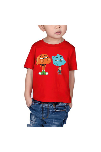 oneagılyazı Gumball Design - Детска тениска с щампи