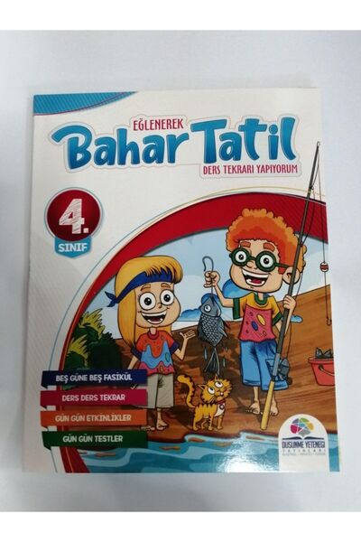 Düşünme Yeteneği Yayınları 4. Sınıf Bahar Tatil Kitabı
