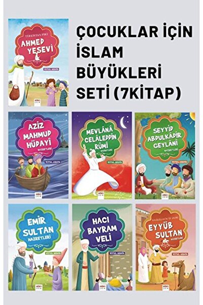 Genel Markalar Çocuklar Için Islam Büyükleri Seti (7 KİTAP) / Veysel Akkaya / / 978764316732