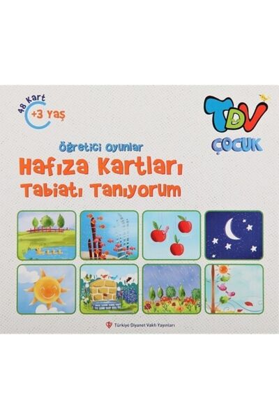 Türkiye Diyanet Vakfı Yayınları ألعاب تعليمية بطاقات الذاكرة I Know Nature Co...