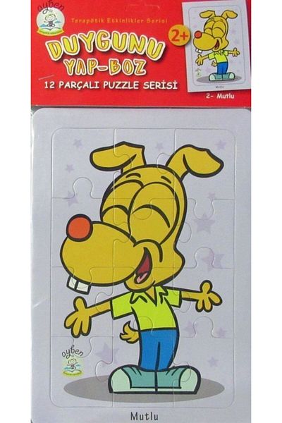 Ayben Yayıncılık Duygunu Jigsaw Puzzle Happy 12 Pieces