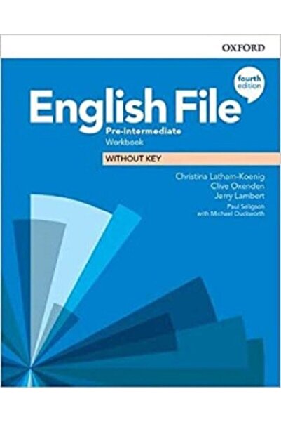 Genel Markalar English File Pre Intermediate Workbook Without Key
