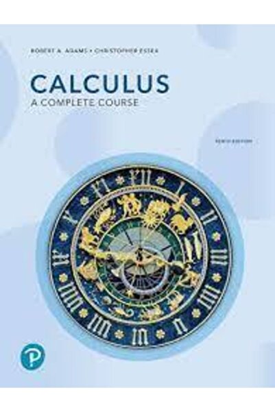 Pearson Yayınları Calculus A Complete Course Tenth Edıtıon