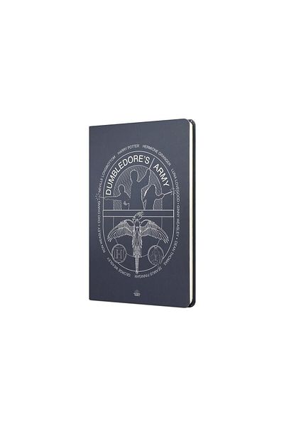 Mabbels Harry Potter Dumbledors Army - Navy Blue Striped 80 Sheets Boutique Notebook