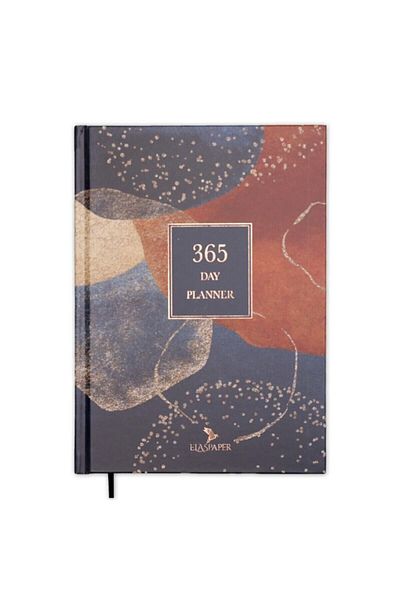 ELAS PAPER Indefinite Agenda - Terracotta