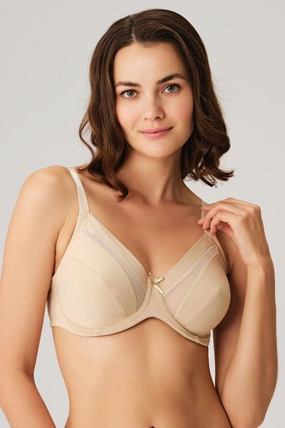 Anıl Women's Skin Underwire Tulle Unsupported Supportive Bra Anıl3702