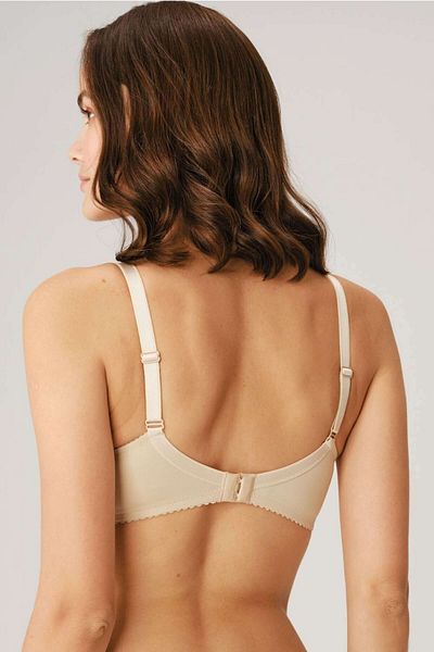 Anıl Lingerie Sutien de reducere a minimizatorului de întărire fără bretele din tul cu sârmă pentru femei 3525