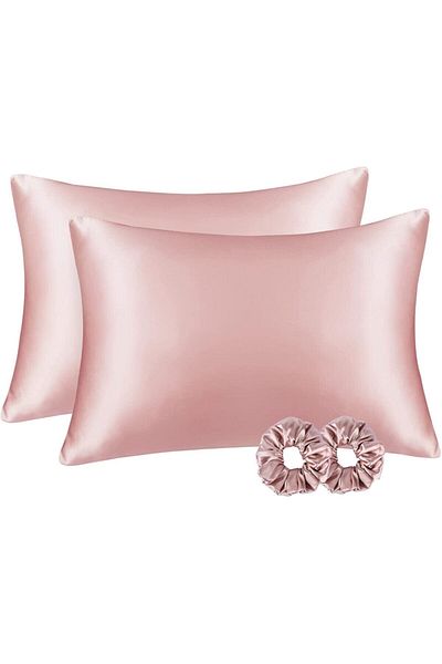 Tinybabyconcept 100% satin de matase 50x70 cm 2 fete de perna si 2 catarame culoare roz