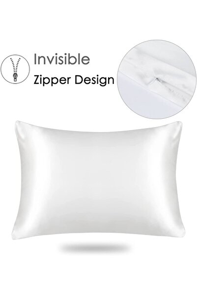 Tinybabyconcept 100% Silk Satin 50x70 Cm 2 Pillow Cases & 2 Buckles